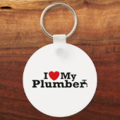 Porte-clés J'Aime Mon Plumber (Recto)