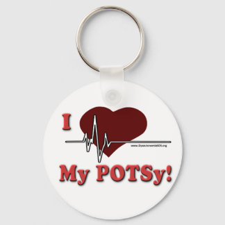Porte-clés J'aime mon Porte - clé POTSy