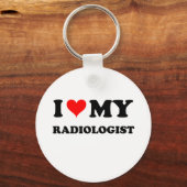 Porte-clés J'Aime Mon Radiologue (Recto)