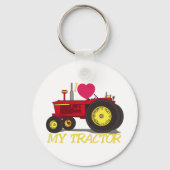 Porte-clés J'Aime Mon Tracteur (Recto)