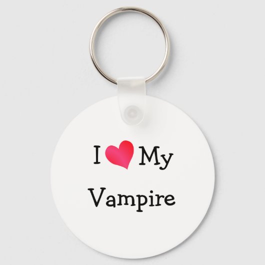 Porte-clés J'Aime Mon Vampire (Recto)