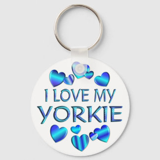 Porte-clés J'Aime Mon Yorkie