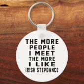Porte-clés J'aime More Irish Stepdance (Recto)