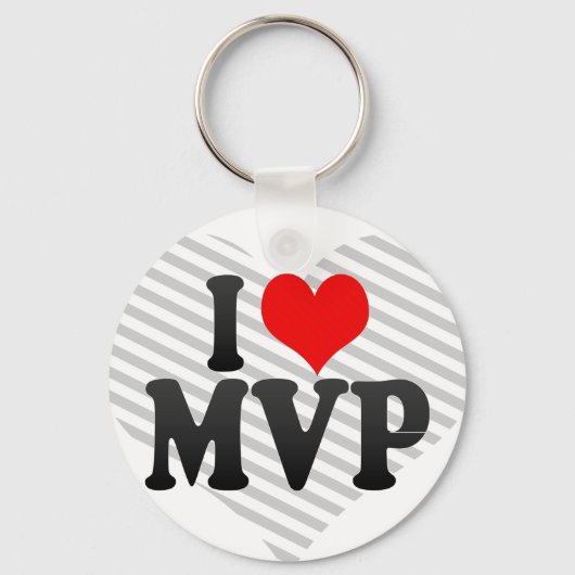 Porte-clés J'aime MVP (Recto)