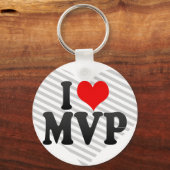 Porte-clés J'aime MVP (Recto)