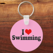 Porte-clés J'Aime Nager (Recto)