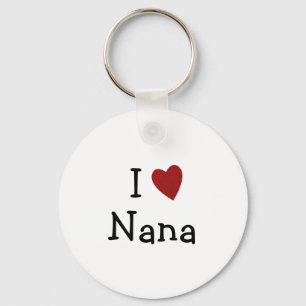Porte-clés J'aime Nana