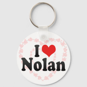 Porte-clés J'aime Nolan