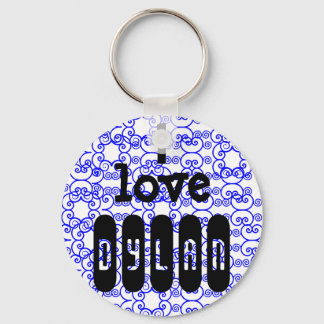 Porte-clés J'aime *nom porte - clé