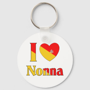 Porte-clés J'aime Nonna