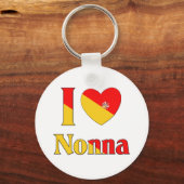 Porte-clés J'aime Nonna (Recto)