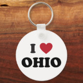 Porte-clés J'aime Ohio (Recto)