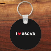 PORTE-CLÉS J'AIME OSCAR (Recto)