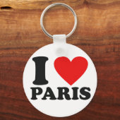 Porte-clés J'aime Paris (Recto)