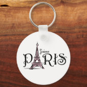 Porte-clés J'aime Paris Porte - clé (Recto)