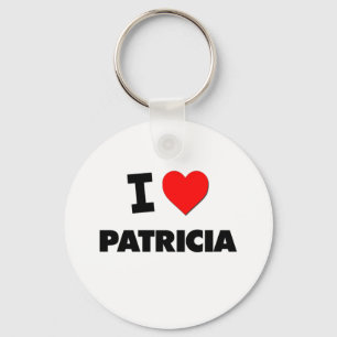 Porte-clés J'aime Patricia