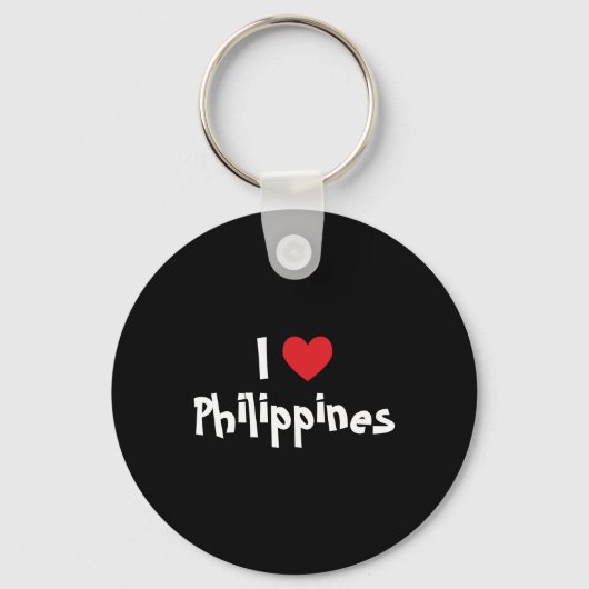 Porte-clés J'aime Philippines (Recto)