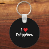 Porte-clés J'aime Philippines (Recto)