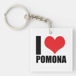 Porte-clés J'aime Pomona