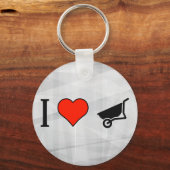 Porte-clés J'Aime Pousser Une Étrier (Recto)