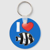 Porte-clés J'Aime Quatre Épais (Recto)