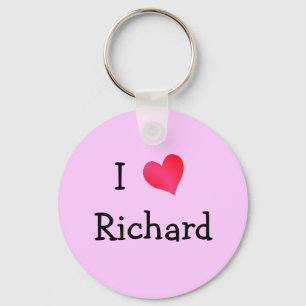 Porte-clés J'aime Richard