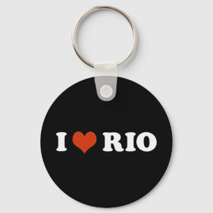 Porte-clés J'aime Rio de Janeiro