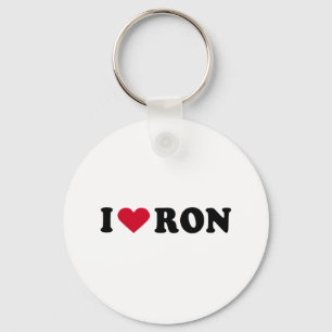 PORTE-CLÉS J'AIME RON
