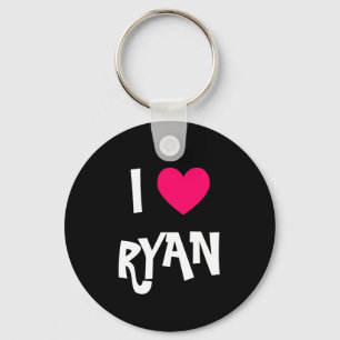 Porte-clés J'aime Ryan