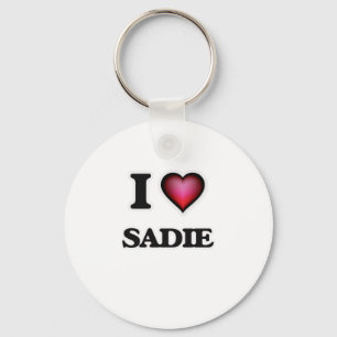 Porte-clés J'aime Sadie