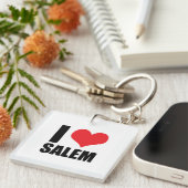 Porte-clés J'aime Salem (Devant Droit)