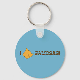 Porte-clés J'aime Samosas