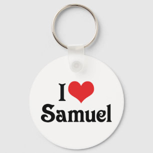 Porte-clés J'aime Samuel