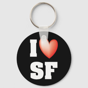 Porte-clés J'aime San Francisco
