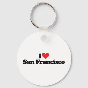 Porte-clés J'aime San Francisco