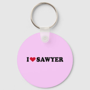 PORTE-CLÉS J'AIME SAWYER