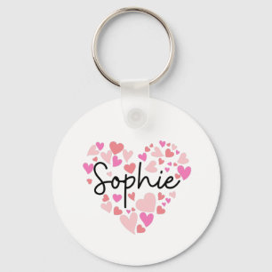 Porte-clés J'aime Sophie