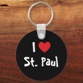 Porte-clés J'aime St. Paul (Recto)