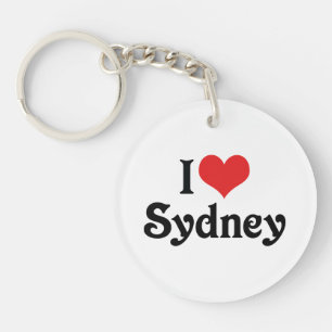 Porte-clés J'aime Sydney