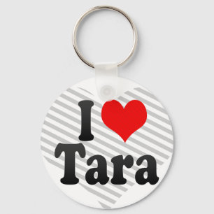 Porte-clés J'aime Tara