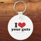 Porte-clés J'aime tes tripes (Recto)