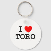 Porte-clés J'aime Toro (Recto)