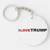 Porte-clés J'aime Trump (Devant)