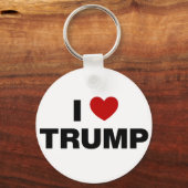 Porte-clés J'aime Trump (Recto)