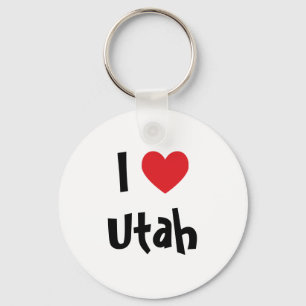 Porte-clés J'aime Utah