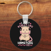 Porte-clés J'Aime Vraiment Hamsters Ok (Recto)