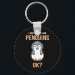 Porte-clés J'Aime Vraiment Penguin<br><div class="desc">J'Aime Vraiment Penguin</div>
