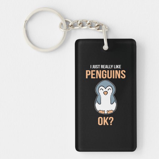 Porte-clés J'Aime Vraiment Penguin (Devant)