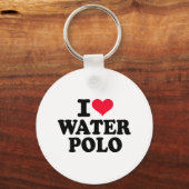 Porte-clés J'aime Water Polo (Recto)