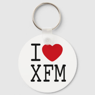 Porte-clés J'aime XFM porte clef
